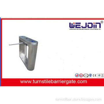 Stainless Steel Semi auto Half height Turnstile Barrier Gat